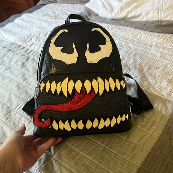 Loungefly | Bags | Venom Loungefly Mini Backpack | Poshmark display picture 3